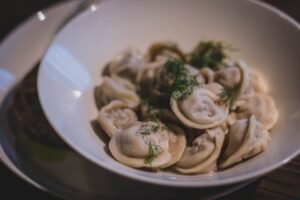 home made pasta ravioli