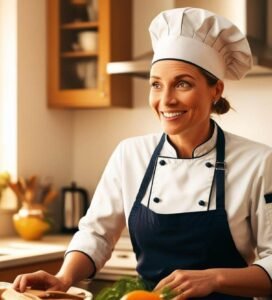 Build a Strong Relationship with Your Personal Chef, a lady chef having a conversation the mother (2)
